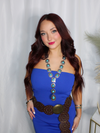 Class with A Little Sass Strapless Bodycon Dress, Cobalt Blue