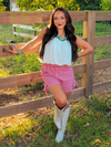 Bubbly Strapless Bubble Hem Top, White