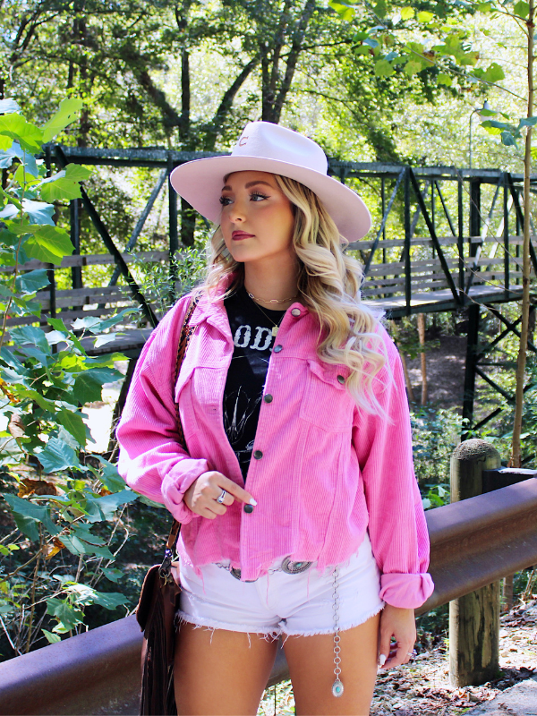 The Leopard Fox Boutique - 💖RESTOCK💖 •Our fav pink denim jacket is back  in stock $34 S-L •Store hours 🕐Tuesday,Thursday,Friday 10-6 Wednesday 10-3  Saturday 10-4 | Facebook