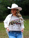 Original Cool Rodeo Cropped T-Shirt, Stone