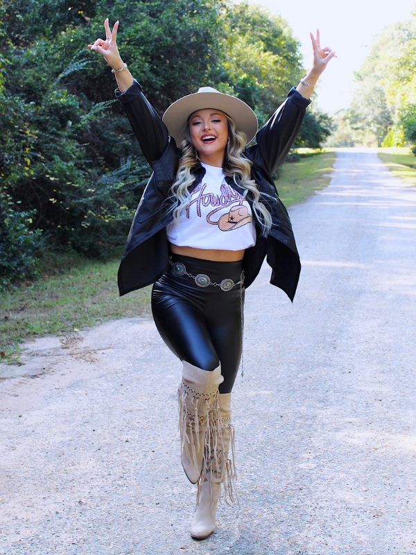 Cowboy 2025 leather leggings